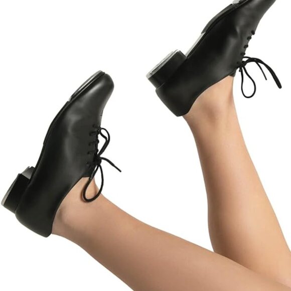 Capezio Oxford Style Tic Tap Toe Shoes – Size 6W – Model 443 - Picture 15 of 16